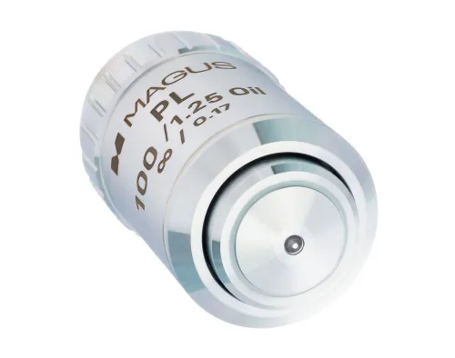 gráfico Objetivo MAGUS SF100 OIL 100х/1,25 Plan Pol ∞/0,17,  3