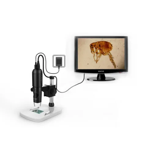 imagen Microscopio digital Levenhuk DTX TV,  12