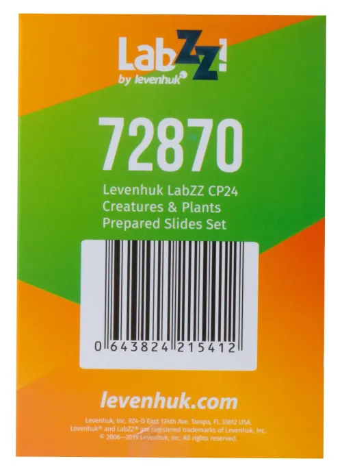 imagen Set de preparaciones Levenhuk LabZZ CP24: criaturas y plantas,  16