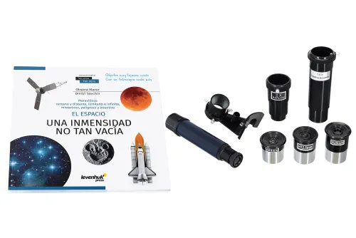 imagen Telescopio Levenhuk Discovery Spark Travel 76 con libro,  5