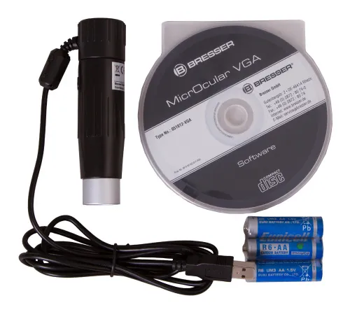 fotografía Microscopio digital Bresser National Geographic 40–1024x con estuche,  7