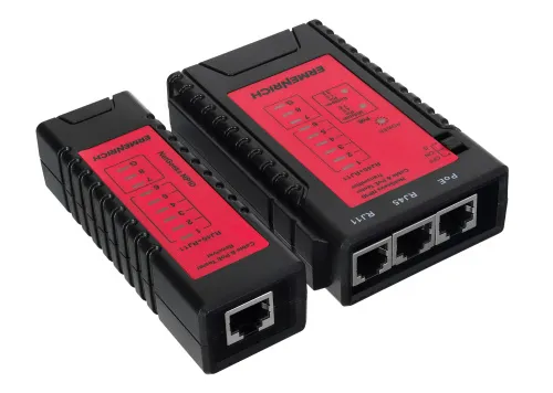 gráfico Comprobador de cables y PoE Ermenrich NetGeeks NP10,  5