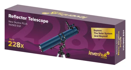 imagen Telescopio Levenhuk New Skyline PLUS 114/900 EQ1,  2