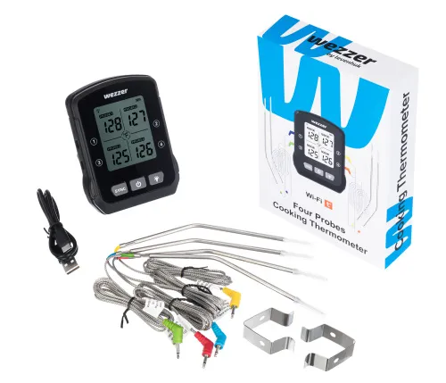 foto Termómetro de cocción Levenhuk Wezzer Cook MT90,  2