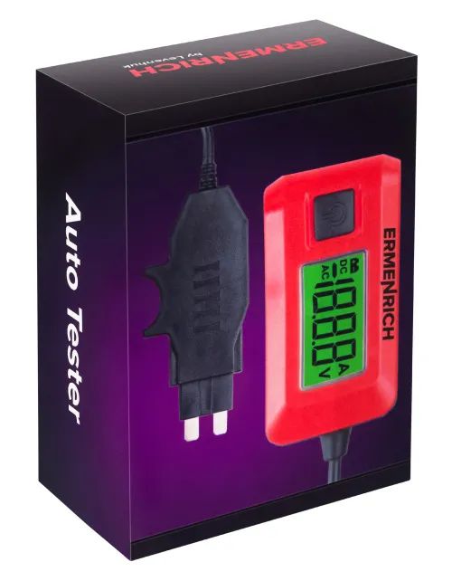 imagen Comprobador de corriente automotriz Ermenrich Zing CT30,  7