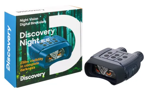 imagen Prismáticos de visión nocturna Levenhuk Discovery Night BL10 Digital con trípode,  3