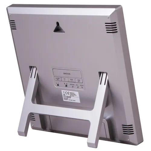 gráfico Estación meteorológica Bresser TemeoTrend JC LCD RC (reloj de pared), plata,  5