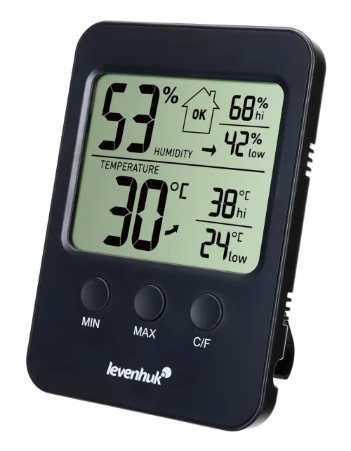 gráfico Termohigrómetro Levenhuk Wezzer BASE L30,  5