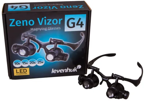 fotografía Gafas lupa Levenhuk Zeno Vizor G4,  4