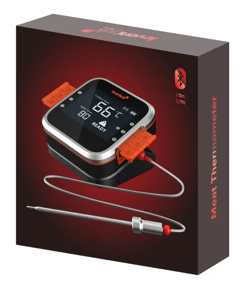 gráfico Termómetro para carne Levenhuk Wezzer Grill BT20,  2