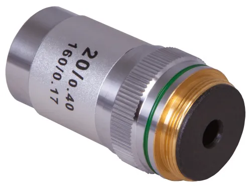 imagen Objetivo acromático Levenhuk MED 20x,  3