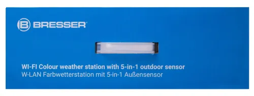 imagen Estación meteorológica Bresser 5 en 1 con Wi-Fi y pantalla a color, negra,  16