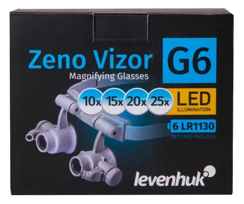 fotografía Gafas lupa Levenhuk Zeno Vizor G6,  12