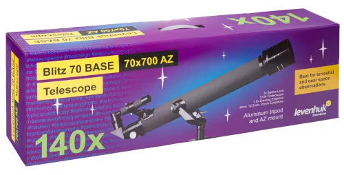 fotografía Telescopio Levenhuk Blitz 70 BASE,  11