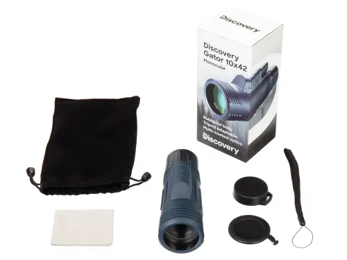fotografía Monocular Levenhuk Discovery Gator 10x42,  4