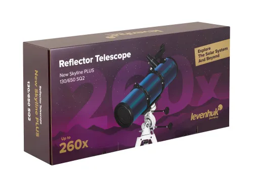 imagen Telescopio Levenhuk New Skyline PLUS 130/650 SQ2,  13