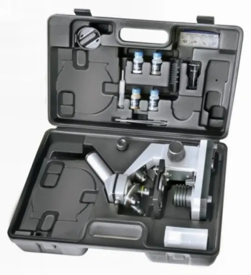 gráfico Microscopio Bresser Junior Biolux CA 40–1024x con adaptador de cámara de smartphone,  3
