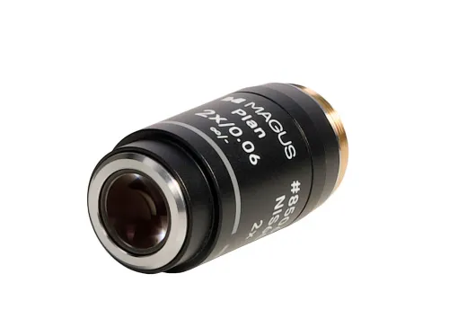 gráfico Objetivo MAGUS 2PL60 Plan 2х/0,06 ∞/- H60 mm,  3