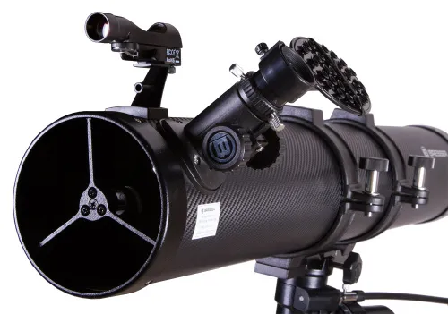 foto Telescopio Bresser Galaxia 114/900 con adaptador de cámara de smartphone,  6