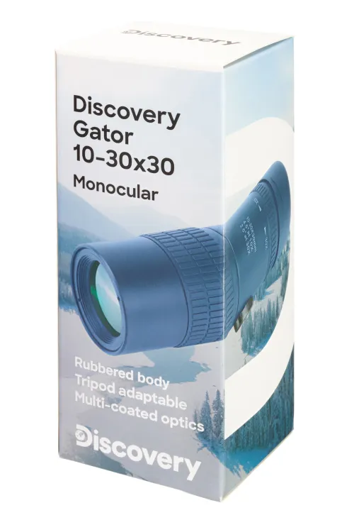 foto Monocular Levenhuk Discovery Gator 10—30x30,  12