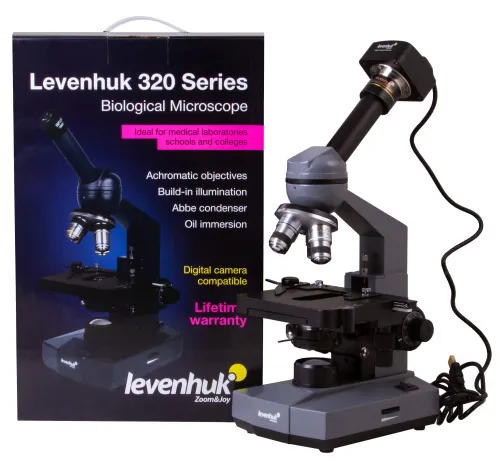 fotografía Microscopio digital monocular Levenhuk D320L PLUS 3.1M,  19