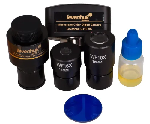 gráfico Microscopio monocular digital Levenhuk D320L 3.1M,  11
