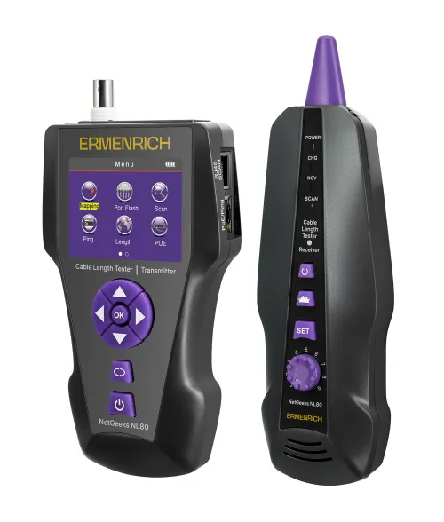 imagen Comprobador de longitud de cables Ermenrich NetGeeks NL80,  4
