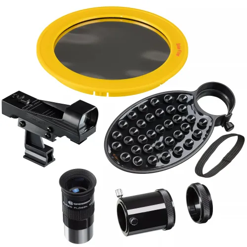 fotografía Telescopio Bresser NANO AR-80/640 AZ,  7