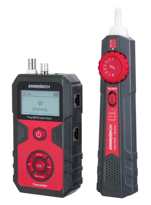 gráfico Comprobador de cables Ermenrich Ping SM110,  4
