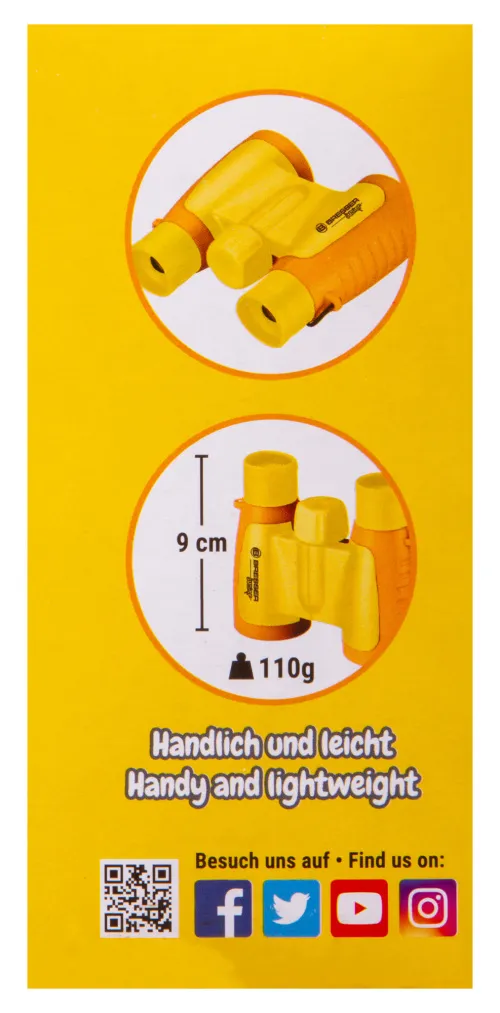 gráfico Prismático para niños Bresser Junior 3x30,  3