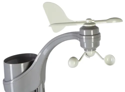 imagen Centro meteo Bresser ClimaTemp XXL con Estación base con Aspecto de Madera,  11