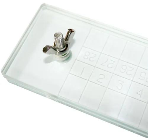 imagen Compresor de vidrio Levenhuk CR10 para detectar larvas de triquina,  6