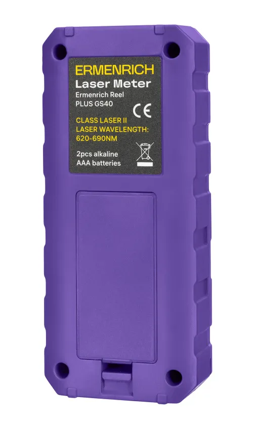 gráfico Medidor láser Ermenrich Reel PLUS GS40,  4