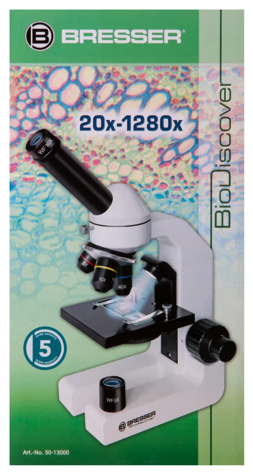 foto Microscopio Bresser BioDiscover 20–1280x,  14