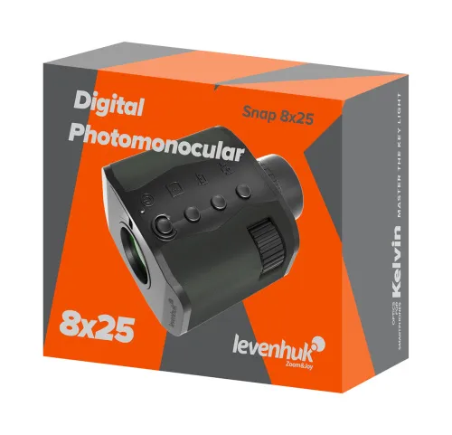 fotografía Fotomonocular digital Levenhuk Kelvin Snap 8x25,  3