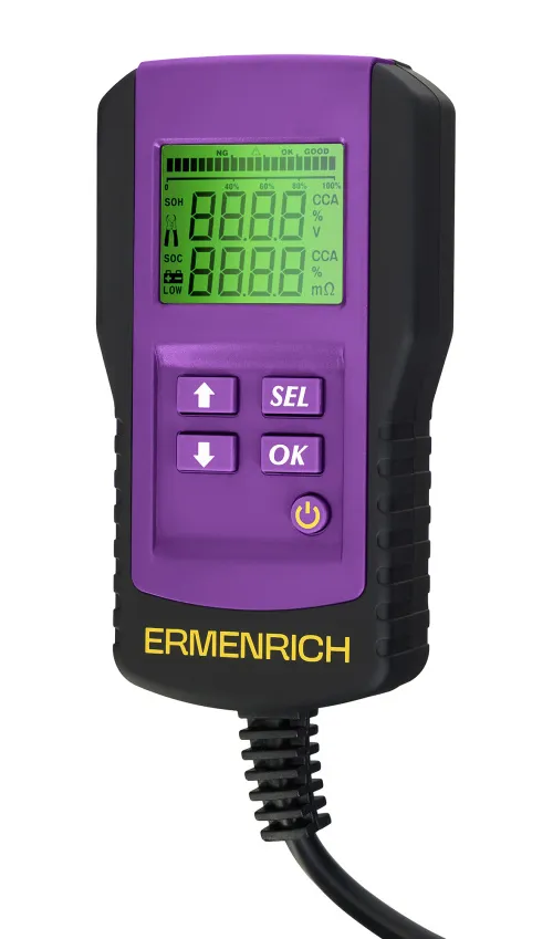 foto Comprobador de batería Ermenrich Zing AL45,  2