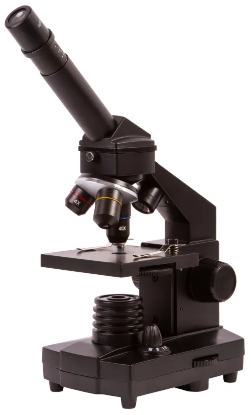 gráfico Microscopio Bresser National Geographic 40–1280x con soporte para smartphone,  5