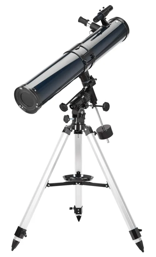 fotografía Telescopio Levenhuk Discovery Spark 114 EQ con libro,  7