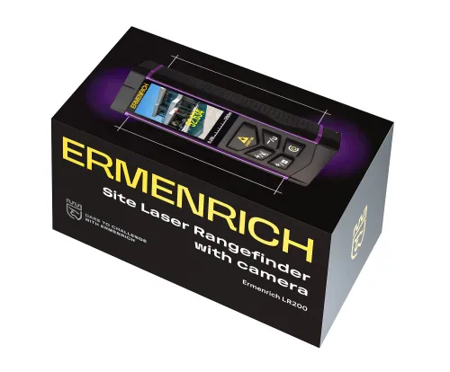 foto Medidor láser Ermenrich PRO LR200, con cámara,  8