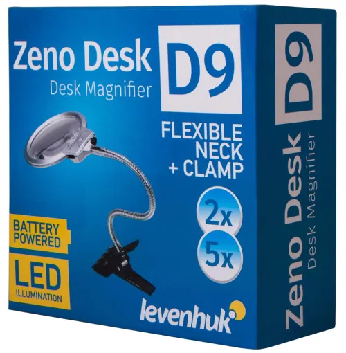 fotografía Lupa Levenhuk Zeno Desk D9,  2