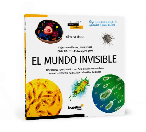 gráfico Invisible World (el mundo invisible). El libro educativo. Tapa dura,  2