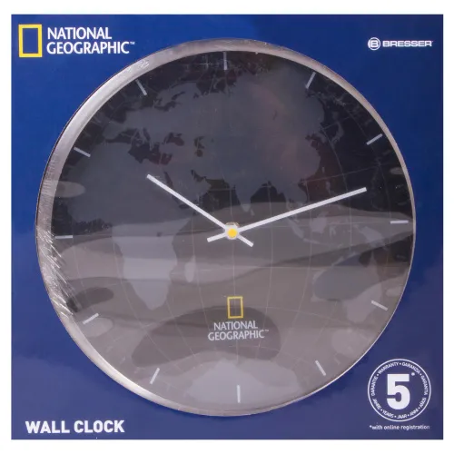gráfico Reloj de pared de 30 cm Bresser National Geographic,  7