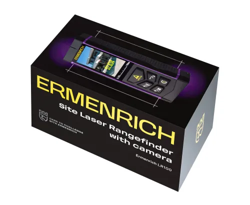 gráfico Medidor láser Ermenrich PRO LR100, con cámara,  8