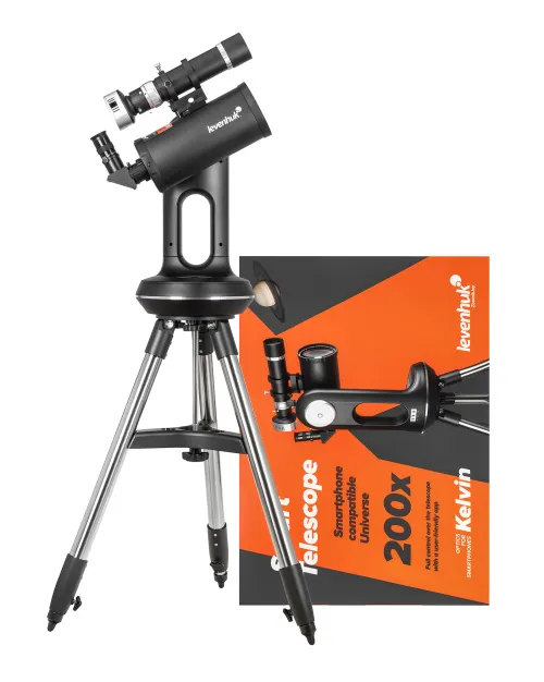 gráfico Telescopio inteligente Levenhuk Kelvin Bright STM102,  2