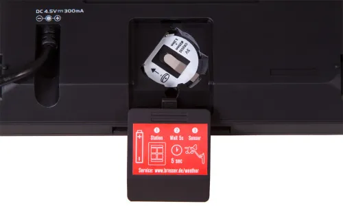 gráfico Estación meteorológica Bresser 5 en 1 con pantalla a color, negra,  8