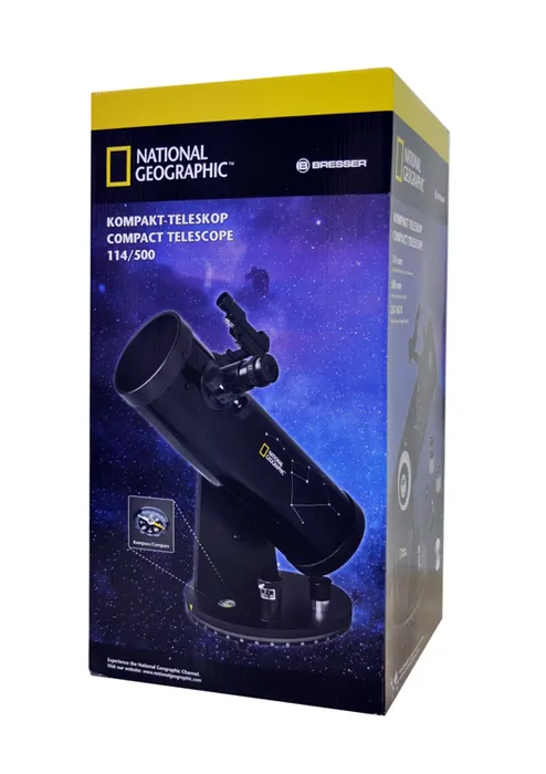 foto Telescopio Bresser National Geographic Dob 114/500,  2