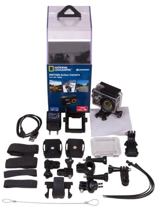 foto Cámara de acción Bresser National Geographic Full HD (WP, 140°),  2