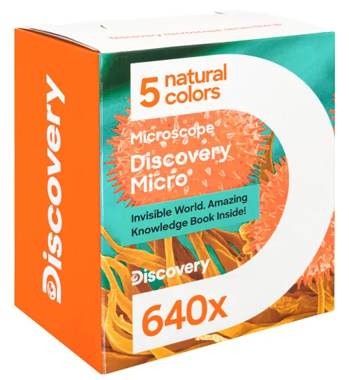 fotografía Microscopio Levenhuk Discovery Micro con libro,  15