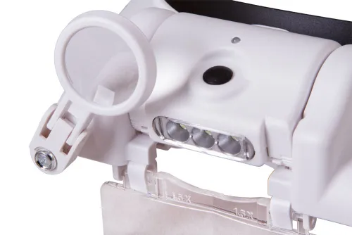 foto Lupa frontal recargable Levenhuk Zeno Vizor HR4,  7