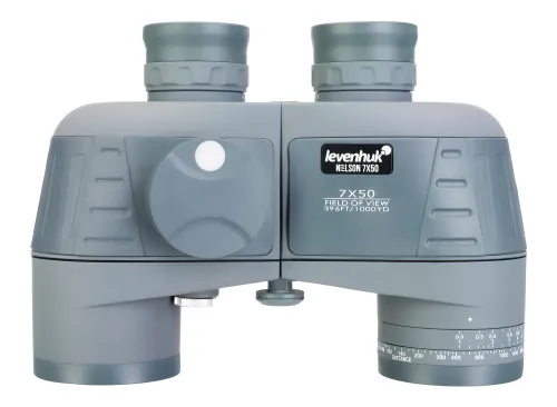 imagen Prismáticos Levenhuk Nelson 7x50 con retícula y brújula,  6